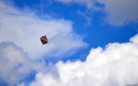 Pipa em céu claro